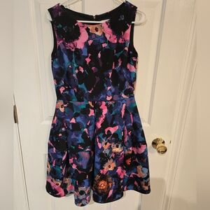 Floral Dress with Pockets size 10